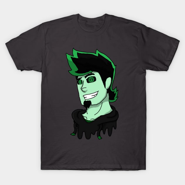 Official Digit Head Bust T-Shirt by HuskyWerewolf